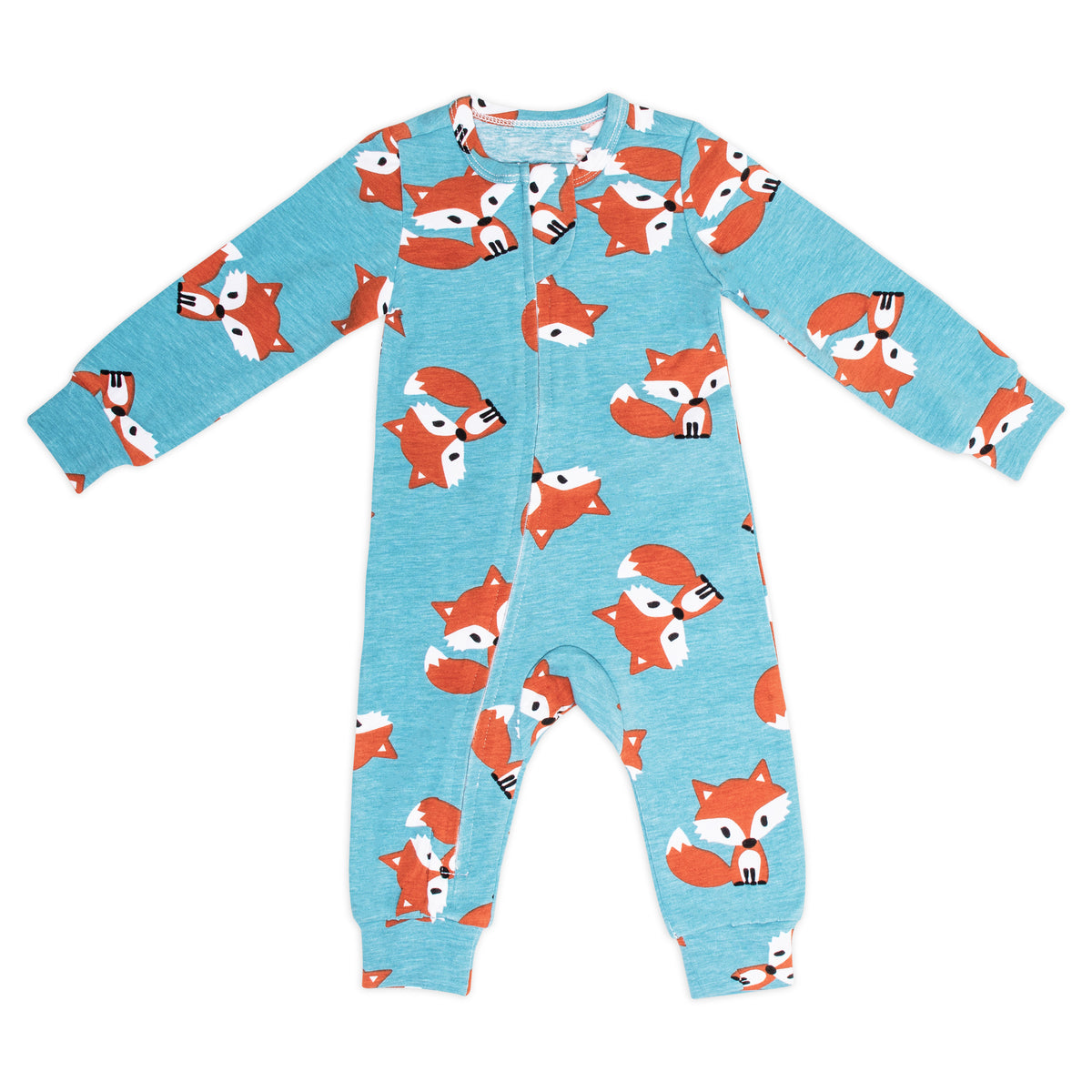 Friendly Fox One Piece Pajama