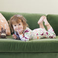 Load image into Gallery viewer, Girl Dino One-Piece Pajama
