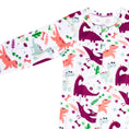 Load image into Gallery viewer, Girl Dino One-Piece Pajama
