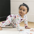 Load image into Gallery viewer, Girl Dino One-Piece Pajama
