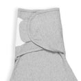 Load image into Gallery viewer, Sleeping Baby Zippy Swaddle safe sleep cotton swaddle Classic Heather
