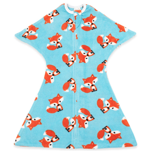 Friendly Fox Zipadee-Zip Swaddle Transition - Fleece