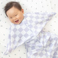Load image into Gallery viewer, Lavender Check Zipadee-Zip Swaddle Transition (Sale)
