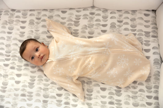 Snowflakes Zipadee-Zip Swaddle Transition - Fleece