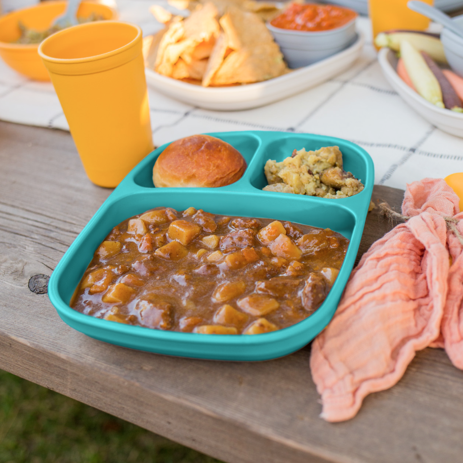Divided Tray USA Made from Recycled Materials