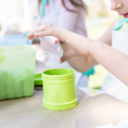 Load image into Gallery viewer, Snack Stack w/ Travel Lid USA Made from Recycled Materials
