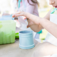 Load image into Gallery viewer, Snack Stack w/ Travel Lid USA Made from Recycled Materials
