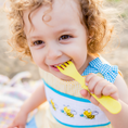 Load image into Gallery viewer, Toddler Utensil Set - Made in the USA from Recycled Milk Jugs - Set of Six
