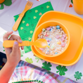 Load image into Gallery viewer, Toddler Utensil Set - Made in the USA from Recycled Milk Jugs - Set of Six
