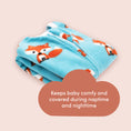 Load image into Gallery viewer, Friendly Fox Zipadee-Zip Swaddle Transition - Fleece
