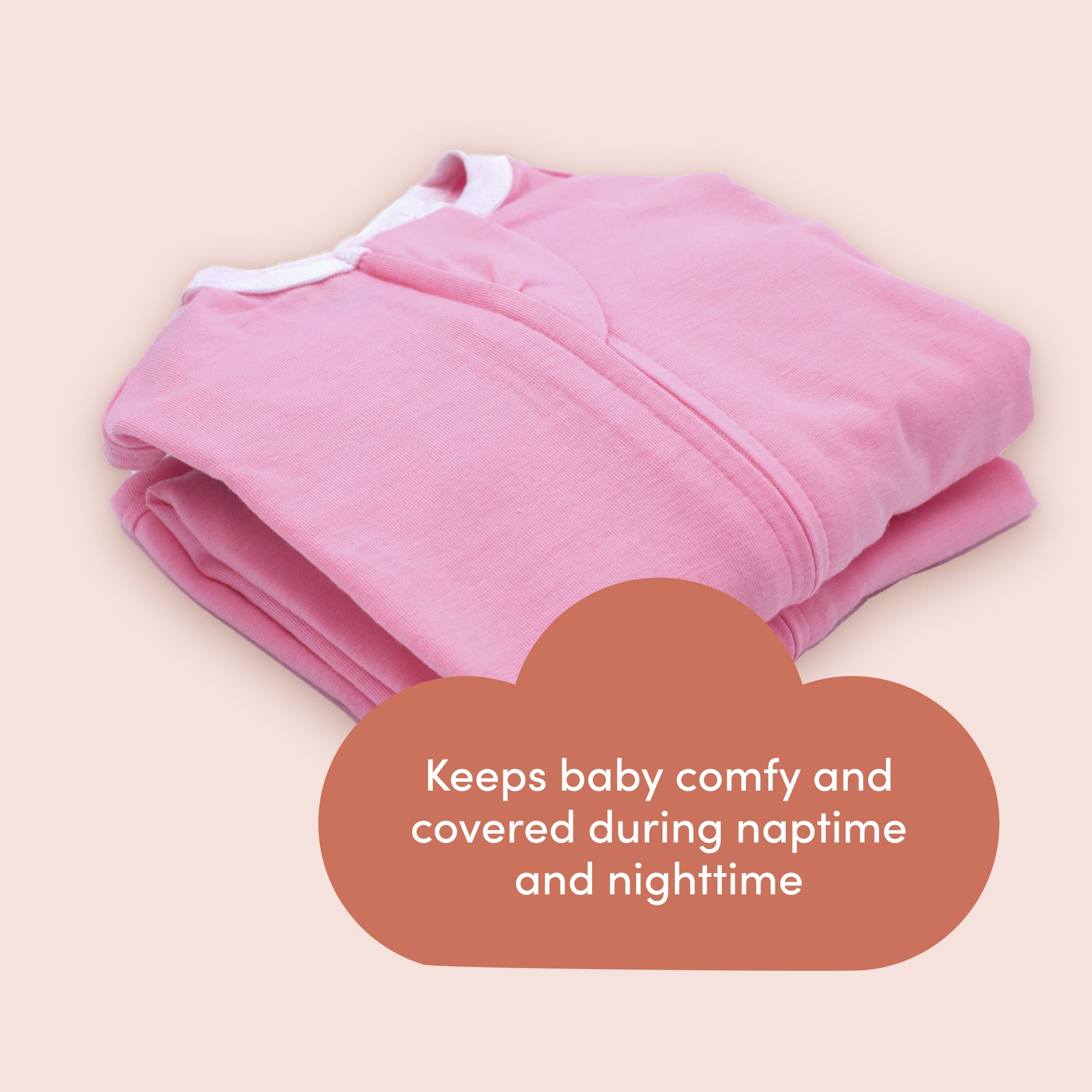 Classic Rose Pink Zipadee-Zip Swaddle Transition