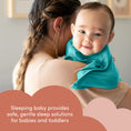Load image into Gallery viewer, Classic Teal Zipadee-Zip Swaddle Transition - Sleeping Baby
