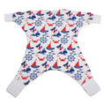 Load image into Gallery viewer, Sleeping Baby Flying Squirrel cozy baby pajama bodysuit Nautical Boy Lightweight
