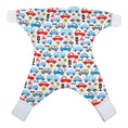 Load image into Gallery viewer, Sleeping Baby Flying Squirrel cozy baby pajama bodysuit Busy Town Lightweight
