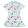 Load image into Gallery viewer, Sleeping Baby Zipadee Zip Swaddle Transition Baby Sleepsuit Rainbows Lightweight
