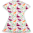Load image into Gallery viewer, Sleeping Baby Zipadee Zip Swaddle Transition Baby Sleepsuit Pink Dino
