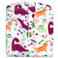 Load image into Gallery viewer, Sleeping Baby Zipadee Zip Swaddle Transition Baby Sleepsuit Pink Dino
