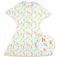 Load image into Gallery viewer, Sleeping Baby Zipadee Zip Swaddle Transition Baby Sleepsuit ABC
