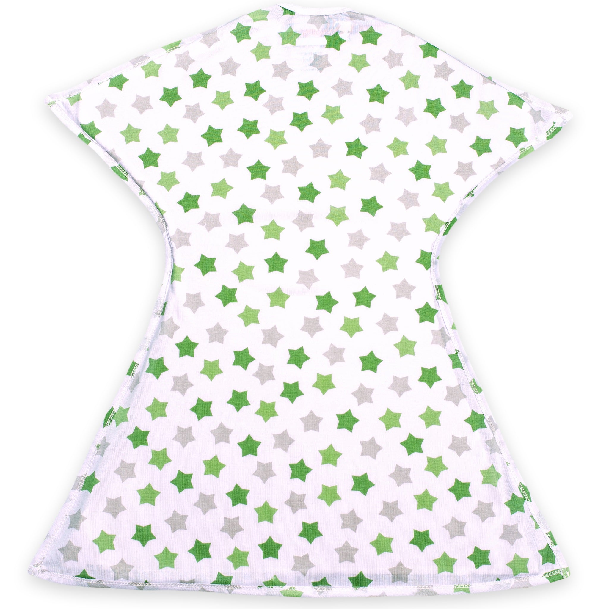 Sleeping Baby Zipadee Zip Swaddle Transition Baby Sleepsuit Starry Greens
