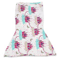 Load image into Gallery viewer, Sleeping Baby Zippy Swaddle safe sleep cotton swaddle Dream Castle
