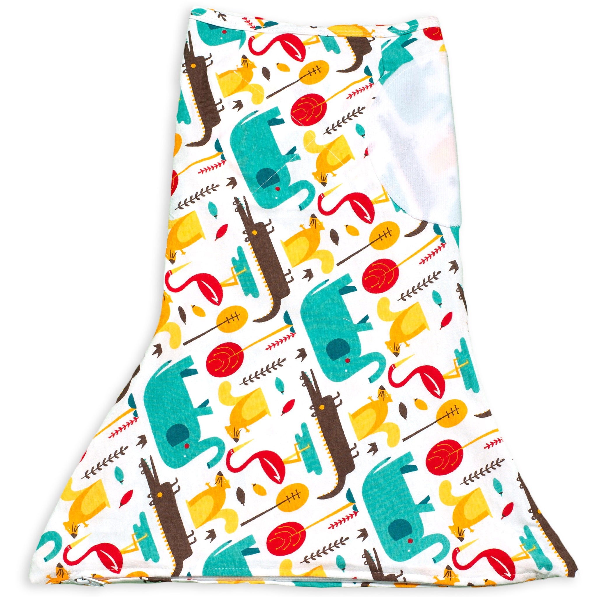 Sleeping Baby Zippy Swaddle safe sleep cotton swaddle Modern Animals Bundle