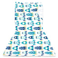 Load image into Gallery viewer, Sleeping Baby Zippy Swaddle safe sleep cotton swaddle Rocket
