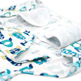 Load image into Gallery viewer, Sleeping Baby Zippy Swaddle safe sleep cotton swaddle Rocket

