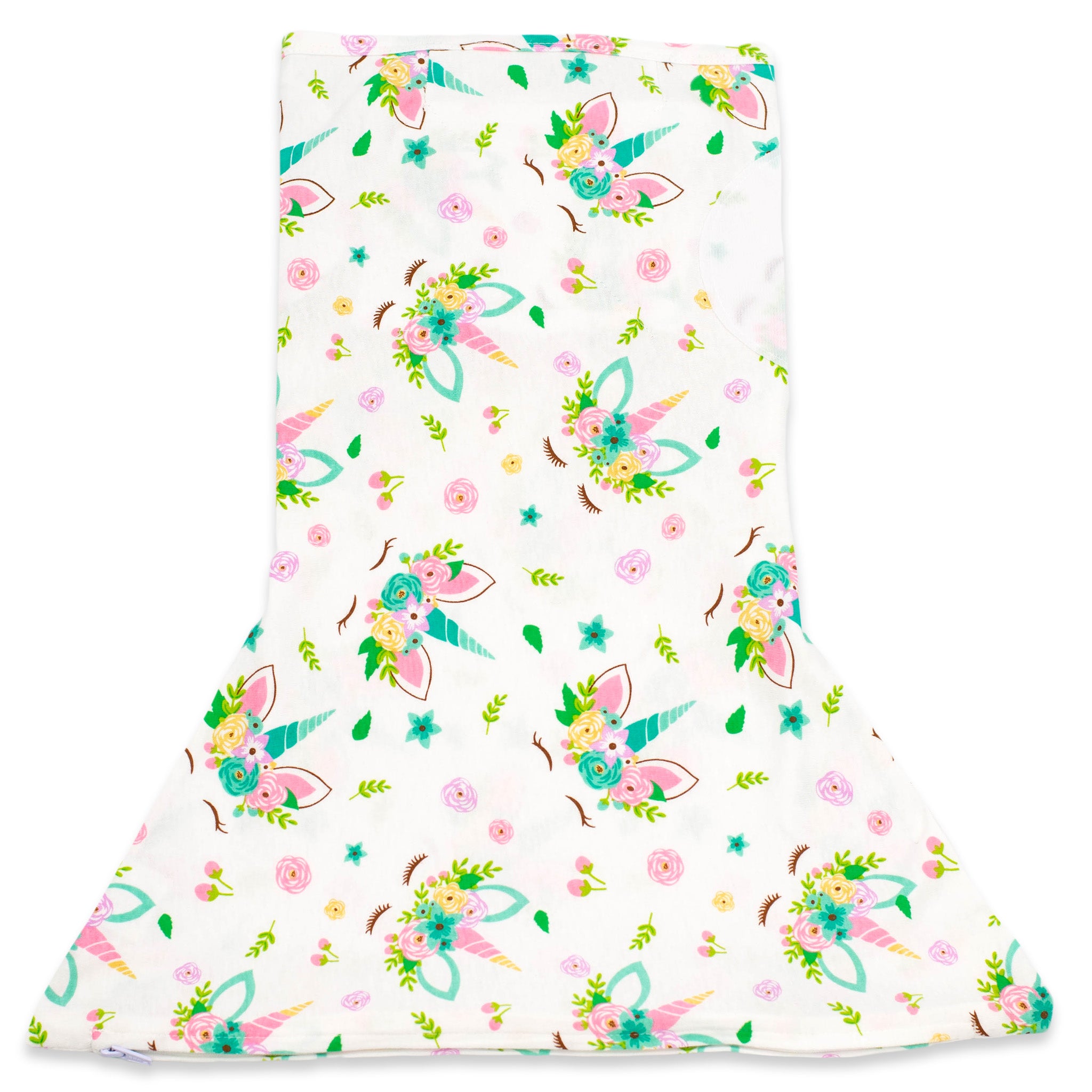Sleeping Baby Zippy Swaddle safe sleep cotton swaddle Sleepy Unicorn