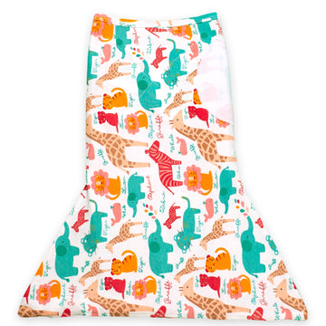 Sleeping Baby Zippy Swaddle safe sleep cotton swaddle Zipadee-Zoo